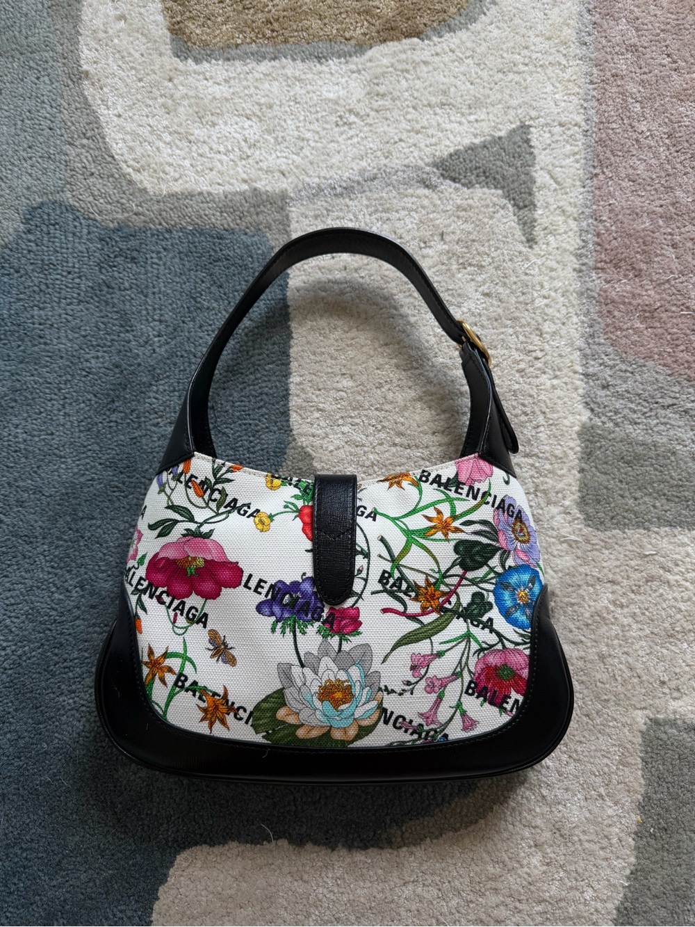 Balenciaga x Gucci hacker project Floral-Print Jackie - Picture 2 of 10